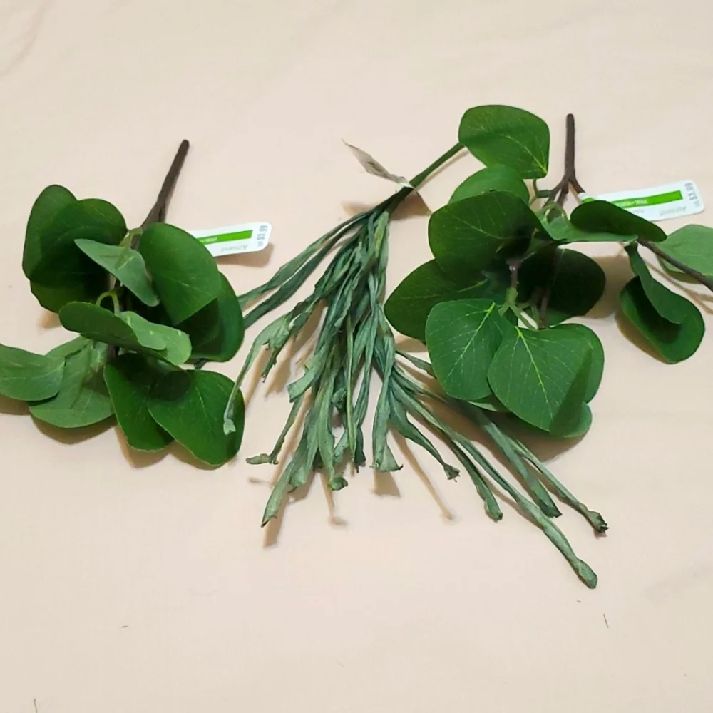 3 Faux Greenery Picks